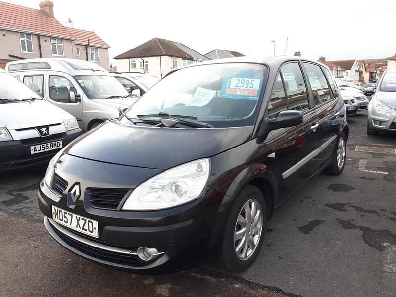 Used Renault Scénic II Dynamique 106 HP (77 kW) 2007 Black MPV