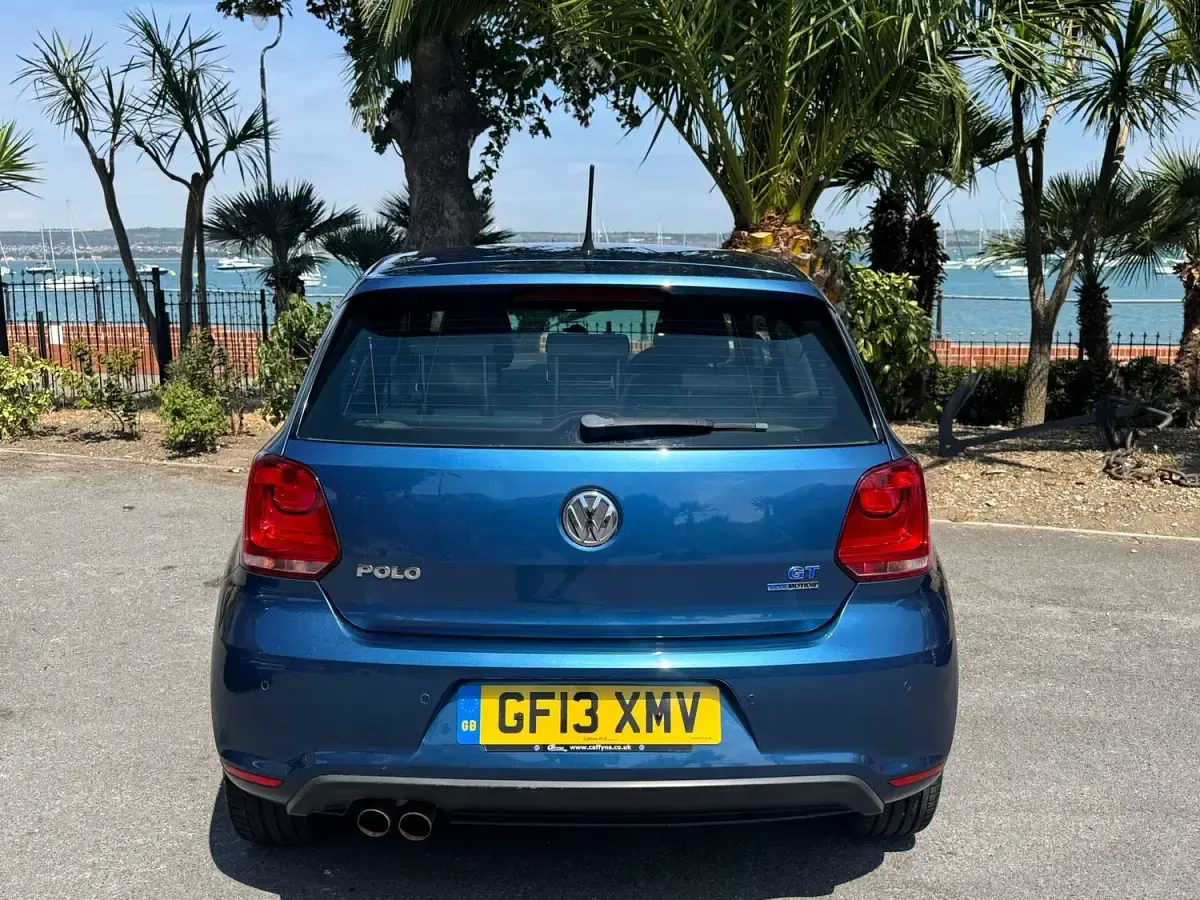 Used VW Polo BlueGT 140 HP (102 kW) 2013 Blue Hatchback