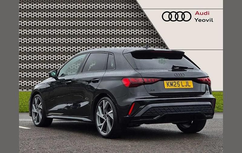 Used Audi A3 Black Edition 147 HP (108 kW) 2025 Black Hatchback