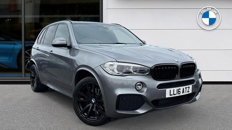 Grey Used 2016 BMW X5 M Sport SUV | £26,501 (Fair price) - Image 1/4