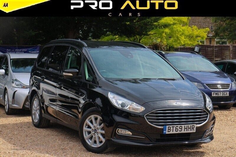 Black Used 2019 Ford Galaxy Zetec MPV | £15,650 (Good price) - Image 1/4