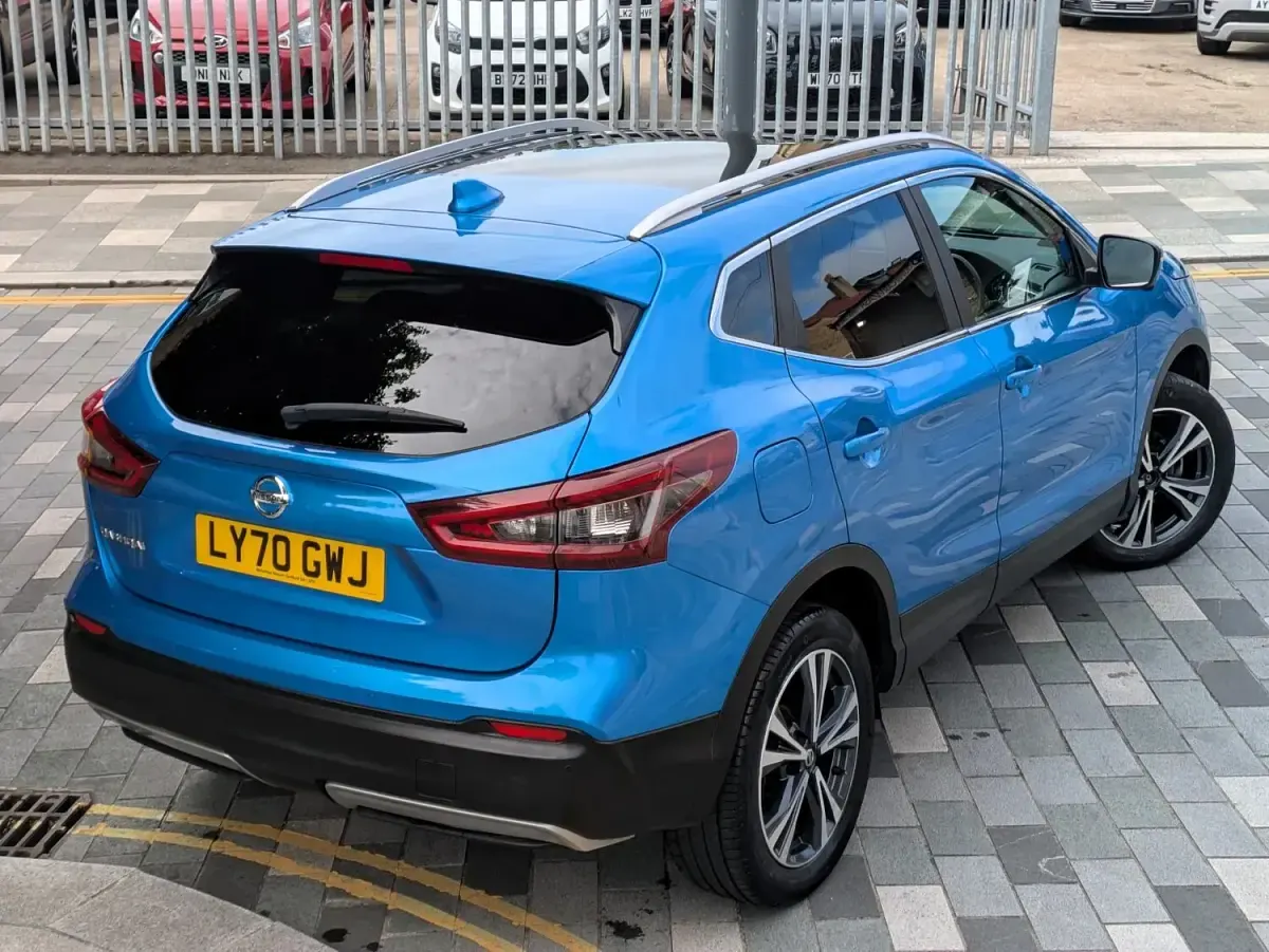 Used Nissan Qashqai N-Connecta 160 HP (117 kW) 2020 Blue SUV