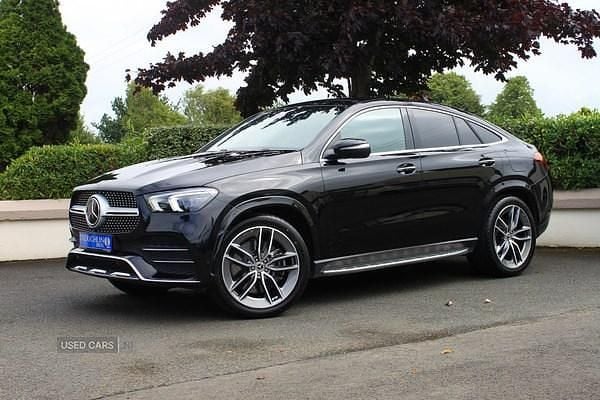 Black Used 2022 Mercedes GLE350 AMG line Coupe | £51,995 (Fair price) - Image 1/4
