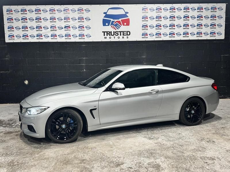 Silver Used 2016 BMW 420 M Sport Coupe | £9,995 (Fair price) - Image 1/4