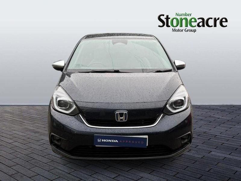 Used Honda Jazz Hybrid 109 HP (80 kW) 2021 Blue Hatchback