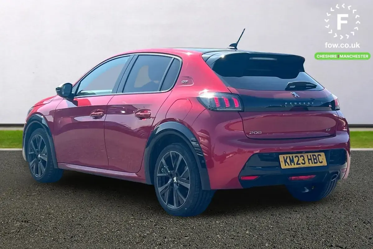 Used Peugeot 208 GTi 102 HP (75 kW) 2023 Red Hatchback