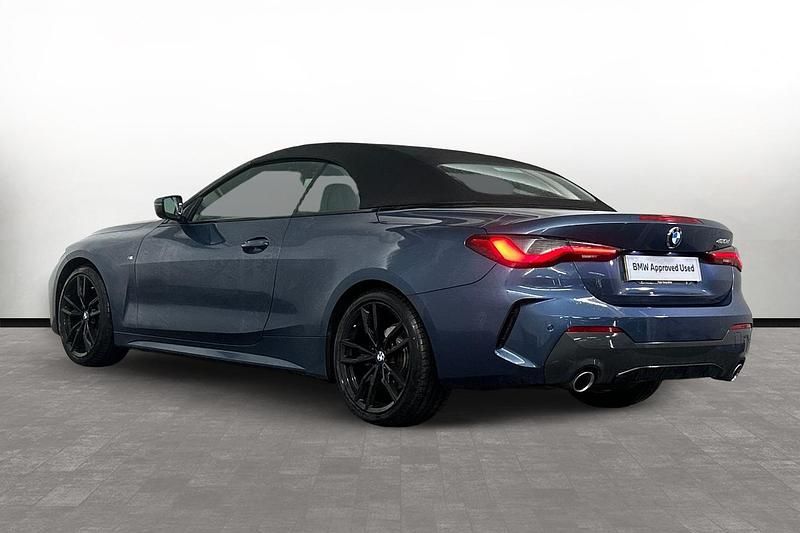 Used BMW 420 M Sport 188 HP (138 kW) 2022 Blue Cabriolet