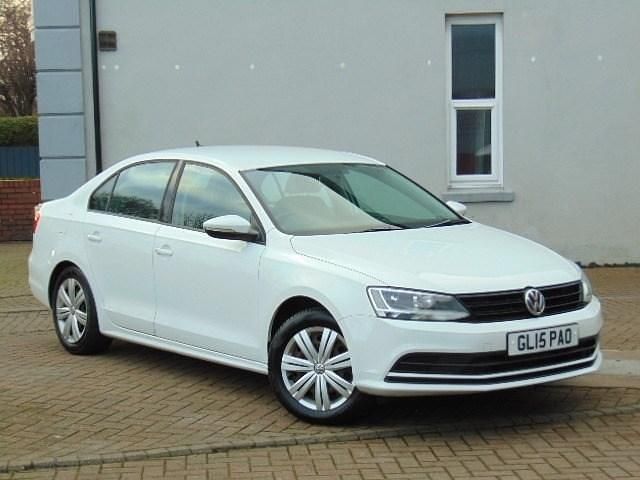 White Used 2015 VW Jetta S Sedan | £5,990 (Good price) - Image 1/4