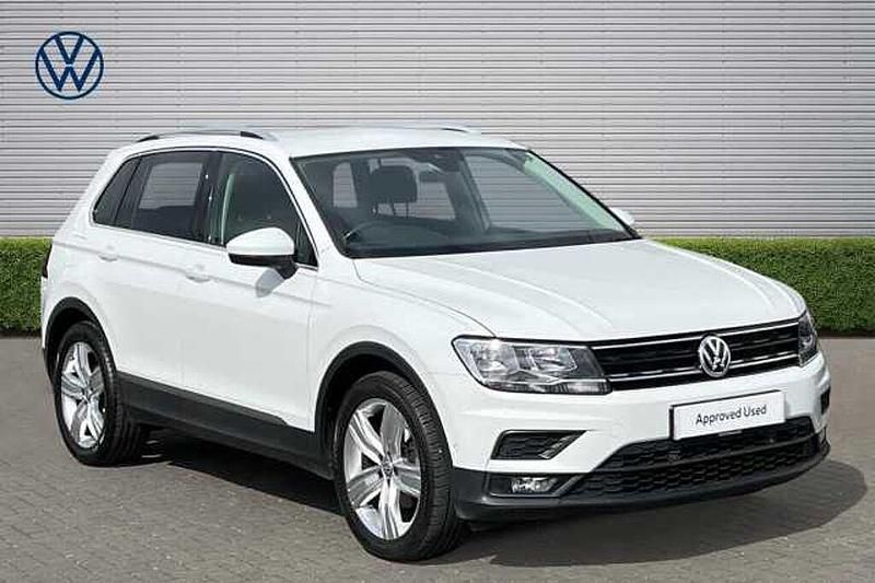 Used VW Tiguan Match 150 HP (110 kW) 2020 Pure white SUV