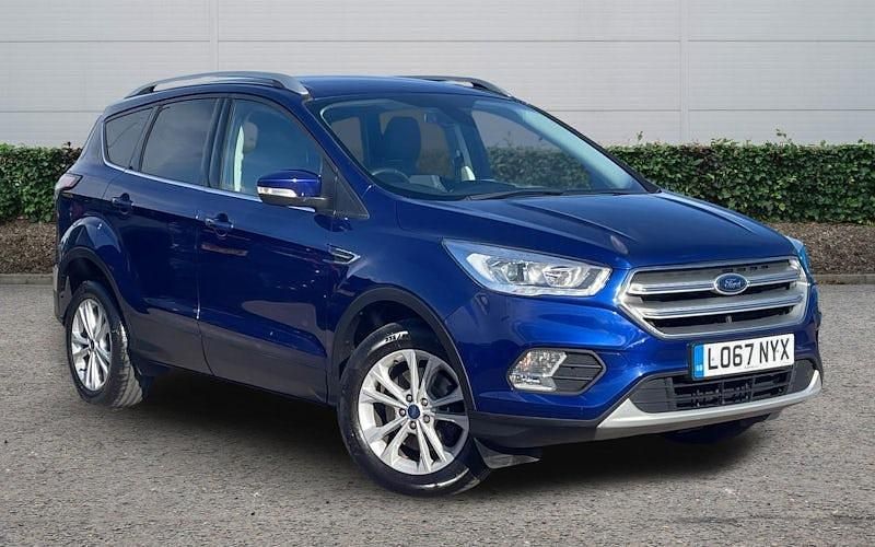 Used Ford Kuga Titanium 120 HP (88 kW) 2017 Blue SUV