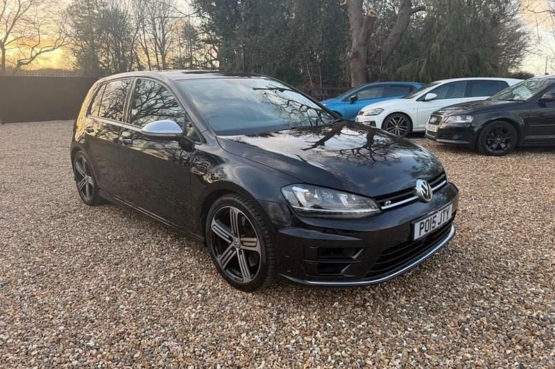 Used VW Golf VII R 2015 Black Hatchback