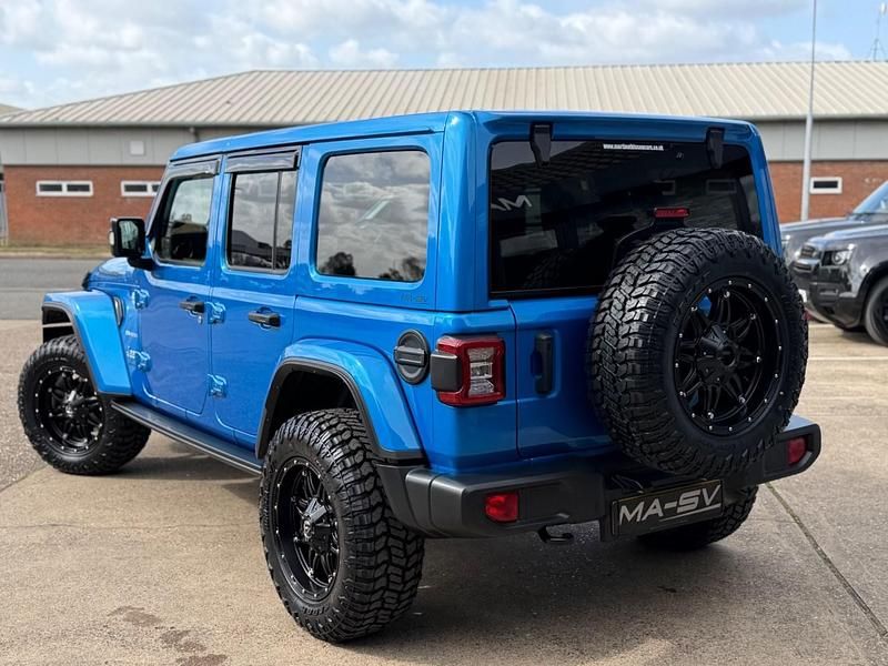 Used Jeep Wrangler Sahara 272 HP (200 kW) 2024 Blue SUV