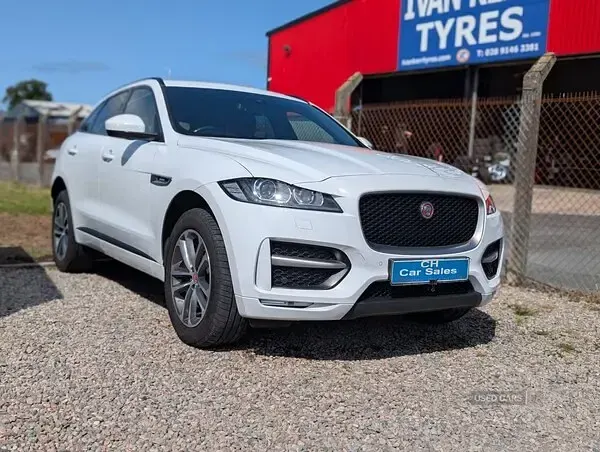 Used Jaguar F-Pace R-Sport 2018 White SUV
