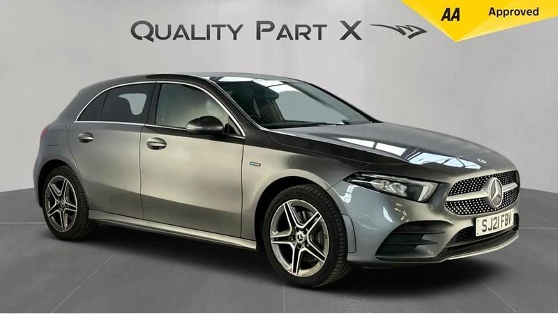 Grey Used 2021 Mercedes A250 AMG line Hatchback | £14,160 (Fair price) - Image 1/4