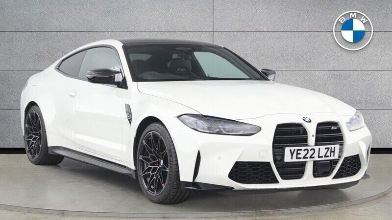 White Used 2022 BMW M4 Competition Edition Coupe | £51,250 (Good price) - Image 1/4