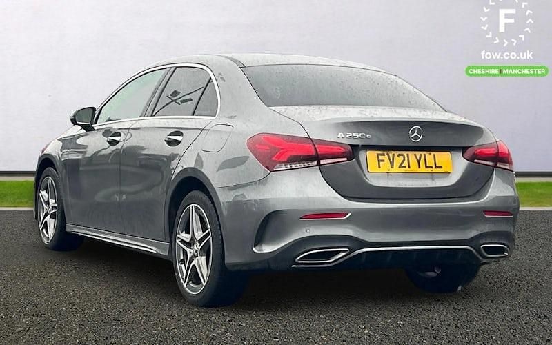 Used Mercedes A250 AMG Line Premium 218 HP (160 kW) 2021 Grey Sedan