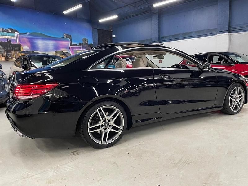 Used Mercedes E250 AMG line 2014 Black Coupe
