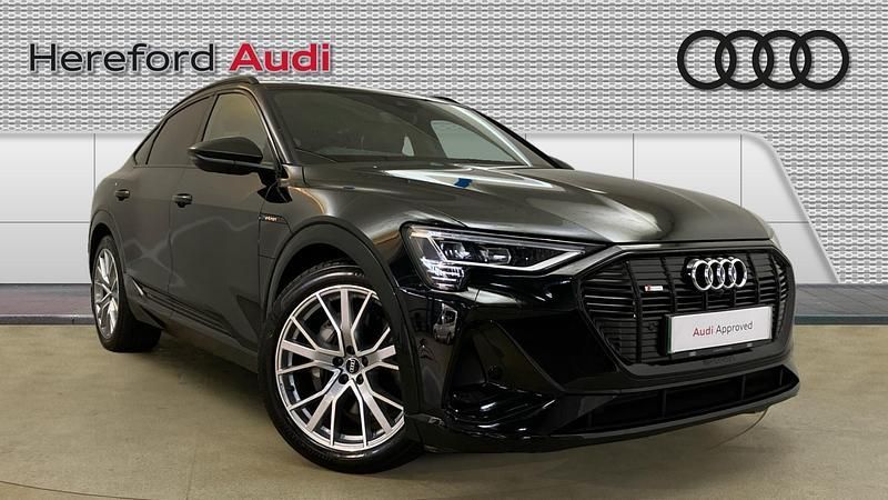 Black Used 2023 Audi e-tron Black Edition SUV | £34,780 (Expensive) - Image 1/4