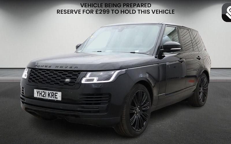 Used Land Rover Range Rover S 300 HP (220 kW) 2021 Santorini black SUV