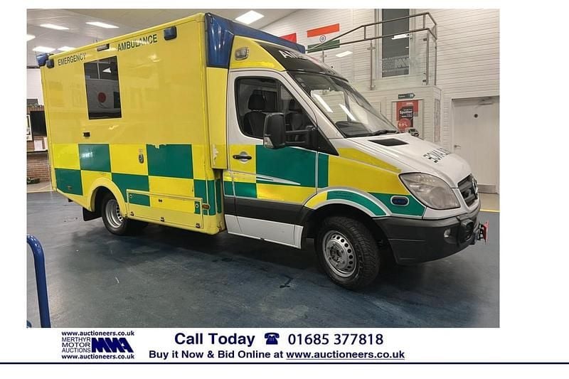 Yellow Used 2013 Mercedes Sprinter Van | £5,800 - Image 1/4