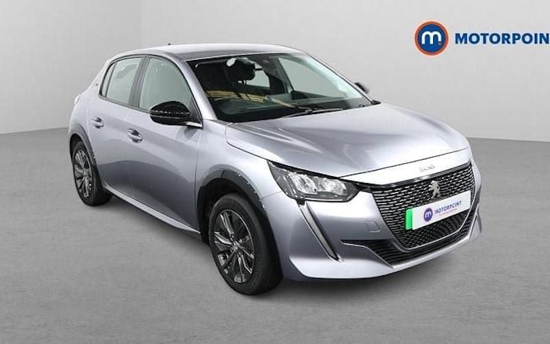 Used Peugeot e-208 Allure 100 kW (136 HP) 2021 Grey Hatchback