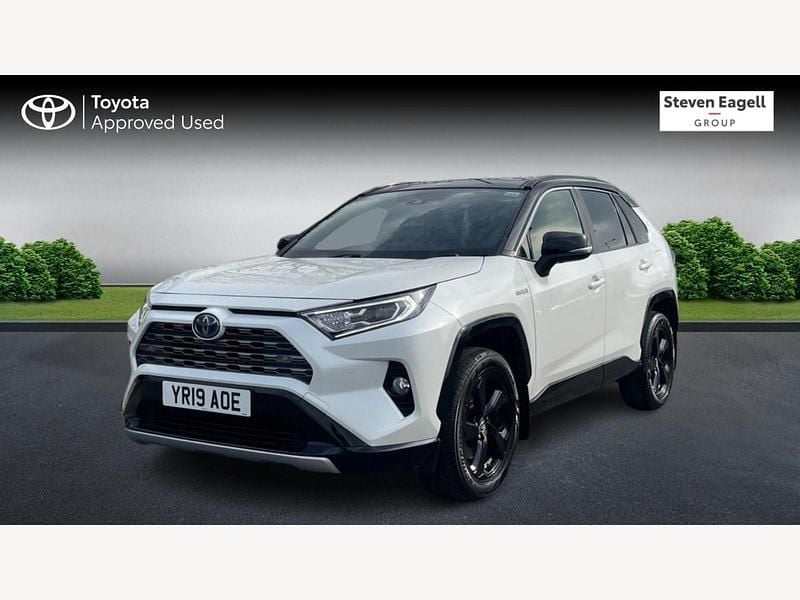 Used Toyota RAV4 2019 White/black SUV