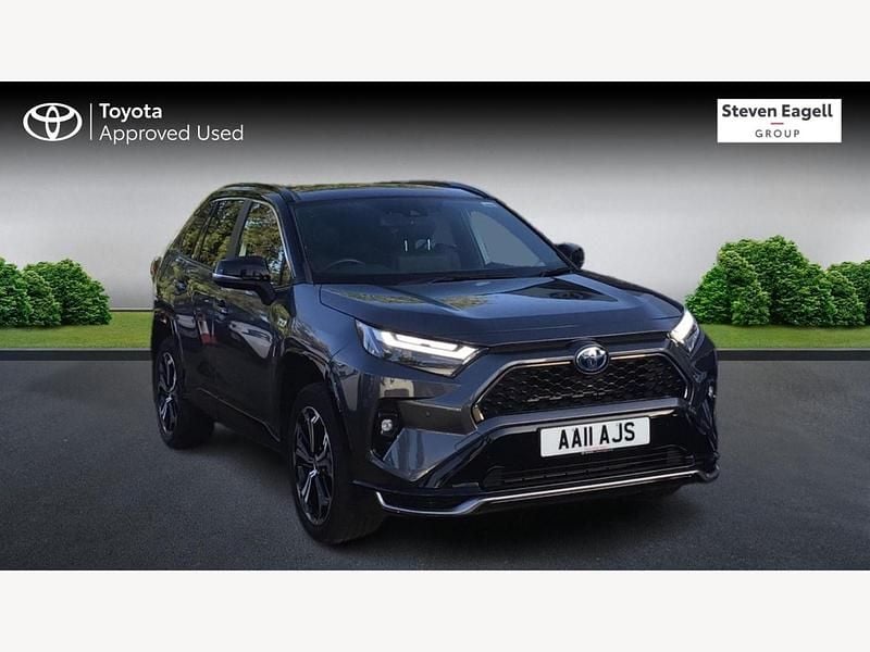 Grey/black Used 2023 Toyota RAV4 Hybrid SUV | £34,083 (A bit pricey) - Image 1/3