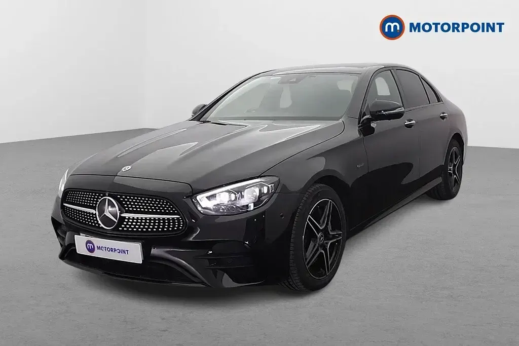 Used Mercedes E300 AMG line 2021 Black Sedan