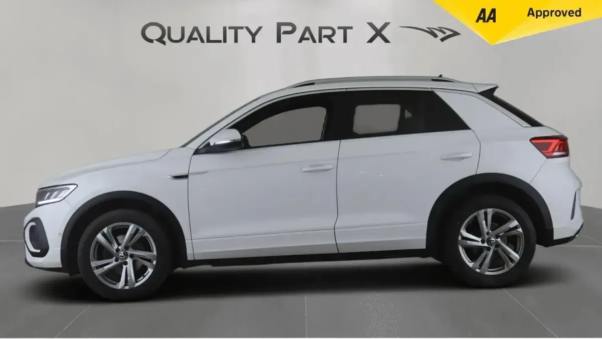 Used VW T-Roc R-line 150 HP (110 kW) 2022 White SUV