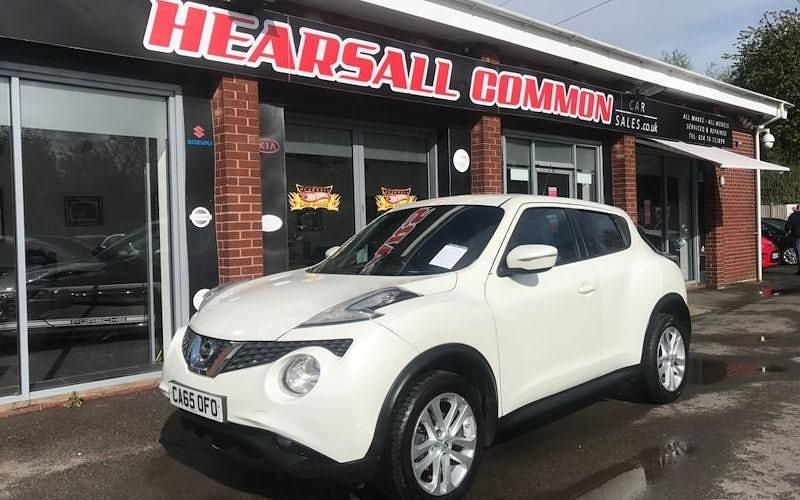 Used Nissan Juke Acenta Premium 110 HP (80 kW) 2015 White SUV