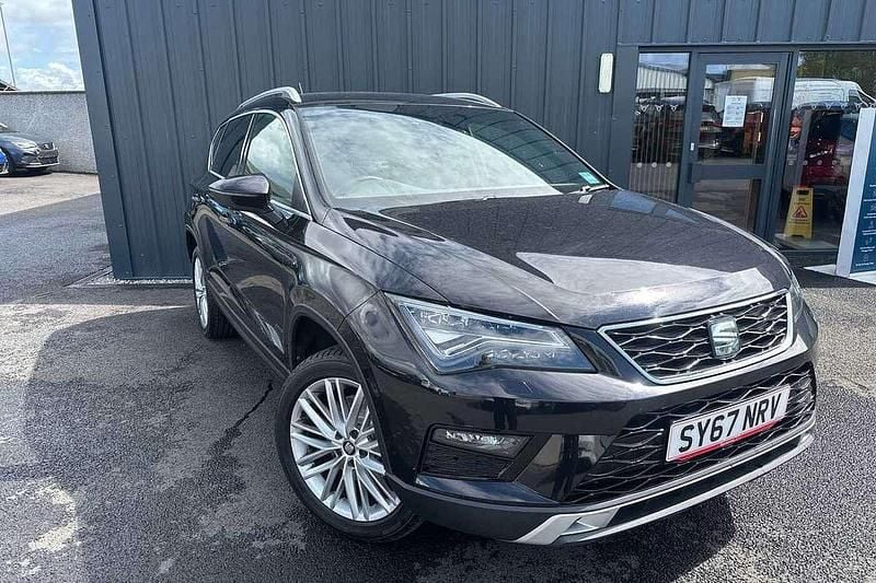 Black Used 2017 Seat Ateca XCELLENCE SUV | £11,995 (Fair price) - Image 1/4