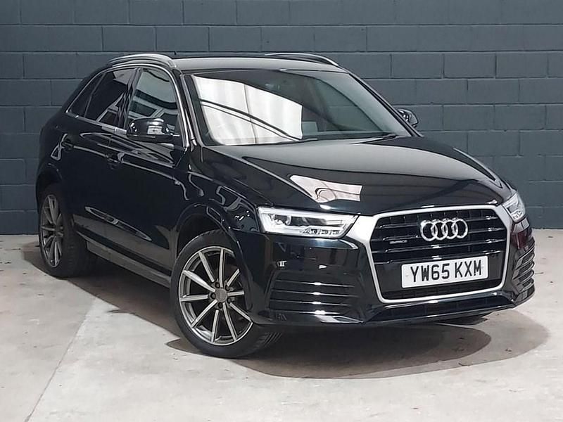 Used Audi Q3 S-line plus 180 HP (132 kW) 2016 Black SUV
