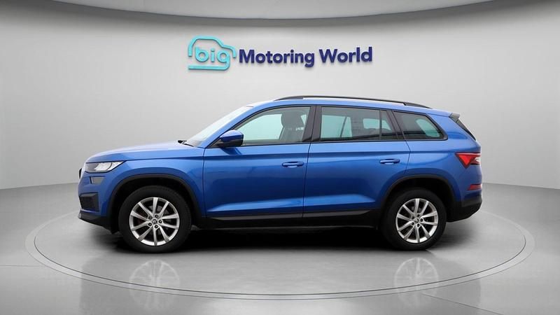 Used Skoda Kodiaq SE 150 HP (110 kW) 2021 Blue SUV