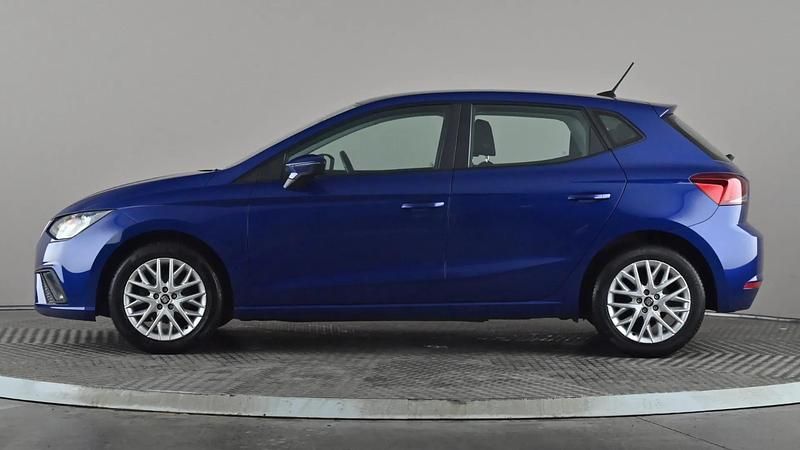 Used Seat Ibiza SE Technology 80 HP (58 kW) 2019 Blue Hatchback