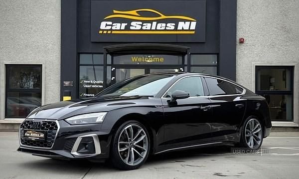 Used Audi A5 S-Line 163 HP (119 kW) 2023 Black Coupe