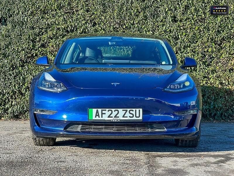 Used Tesla Model 3 Long Range AWD 254 kW (346 HP) 2022 Blue Sedan