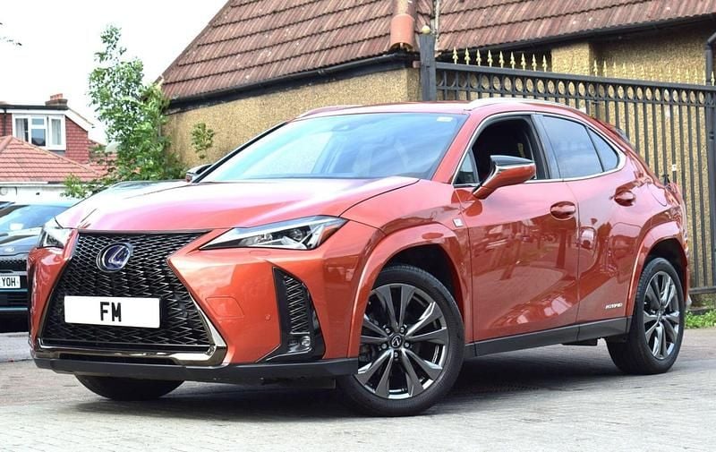 Used Lexus UX Sport Line 184 HP (135 kW) 2022 Orange SUV