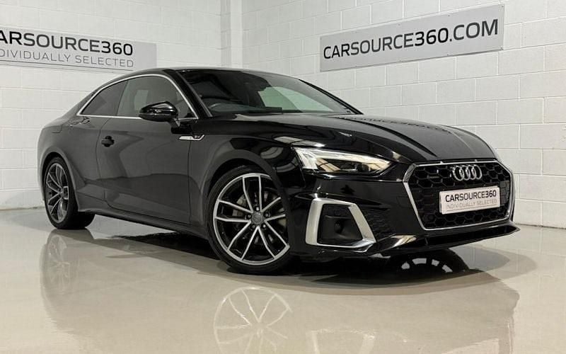 Black Used 2020 Audi A5 S-Line Coupe | £20,950 (Fair price) - Image 1/4