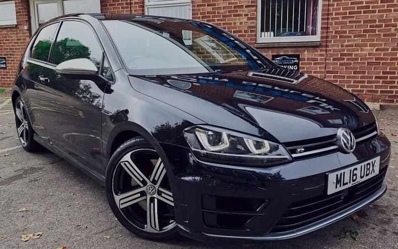 Used VW Golf VII R 300 HP (220 kW) 2016 Black Hatchback