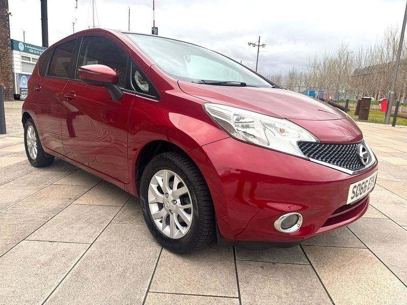 Red Used 2017 Nissan Note Acenta MPV | £3,290 (Fair price) - Image 1/4
