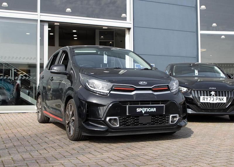 Used Kia Picanto GT-Line 66 HP (48 kW) 2021 Black Hatchback