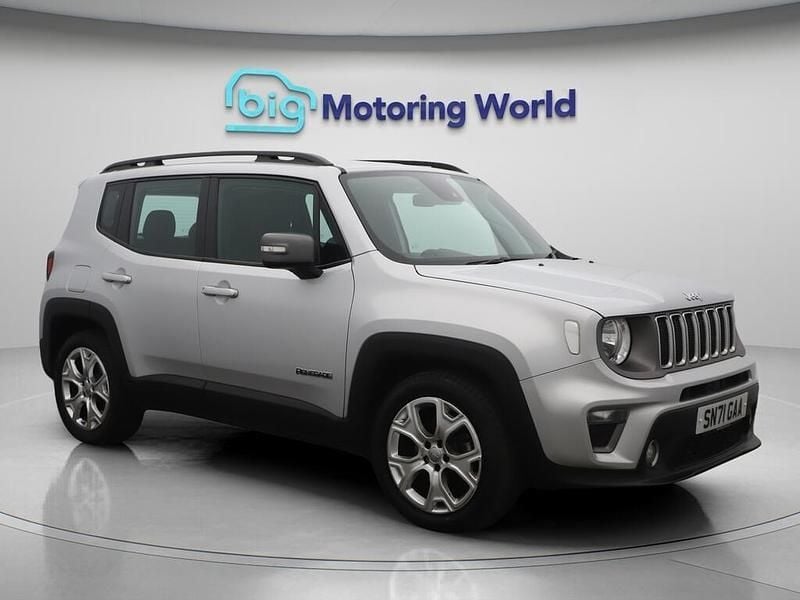 Grey Used 2021 Jeep Renegade Limited SUV | £16,800 (Fair price) - Image 1/4