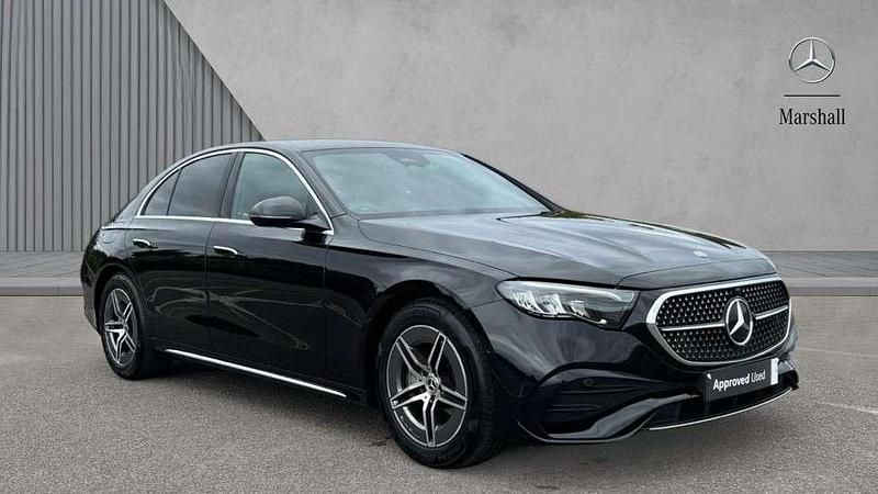Black Used 2024 Mercedes E200 AMG line Sedan | £40,571 - Image 1/4