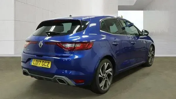 Used Renault Mégane IV GT 202 HP (148 kW) 2017 Blue Hatchback