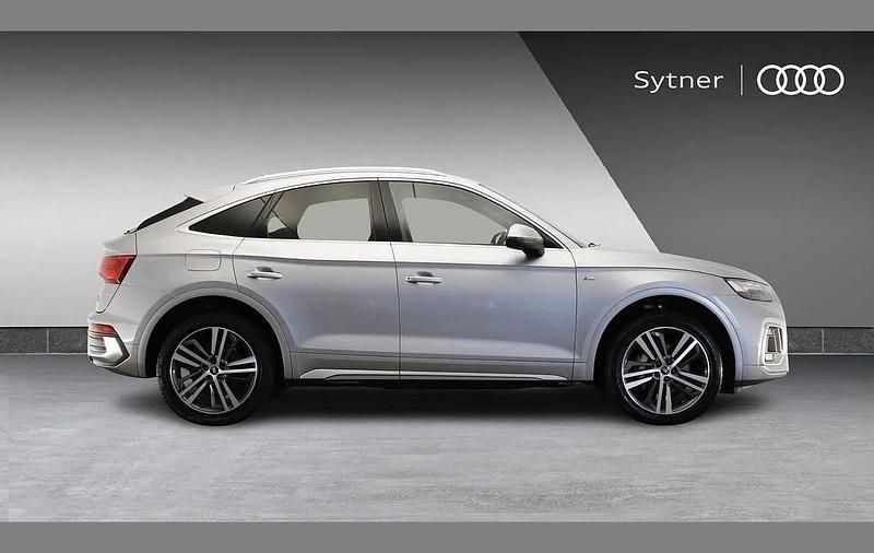 Begagnad Audi Q5 Sportback Competition 362 HK (266 kW) 2021 Silver SUV