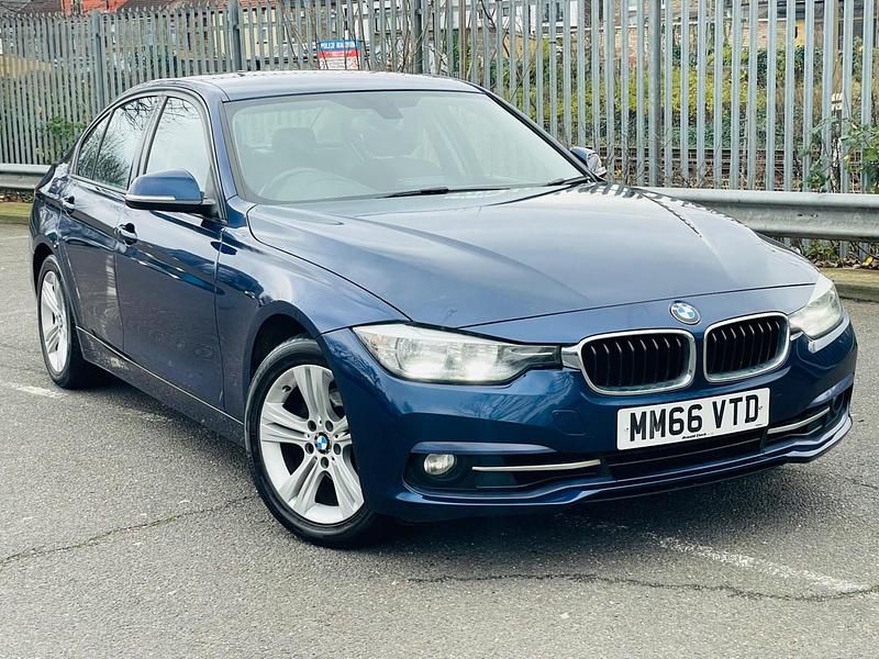 Blue Used 2016 BMW 320 Sport Line Sedan | £9,375 (Fair price) - Image 1/4