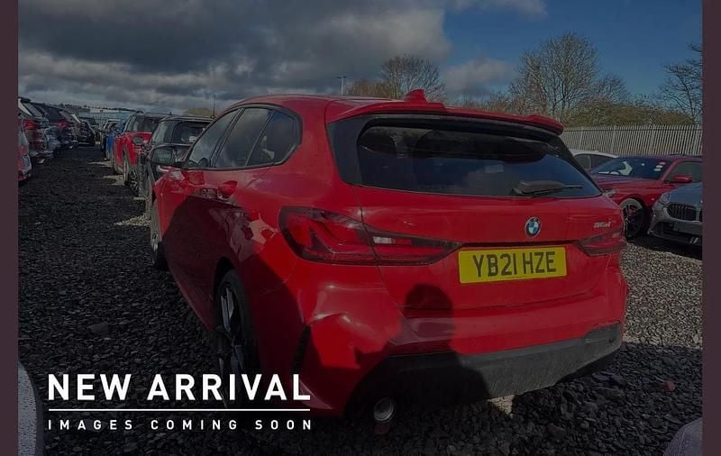 Used BMW 116 M Sport 136 HP (100 kW) 2021 Red Hatchback