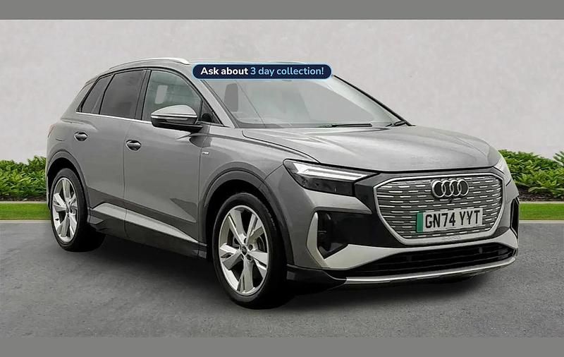 Used Audi Q4 e-tron S-Line 210 kW (286 HP) 2024 Grey SUV