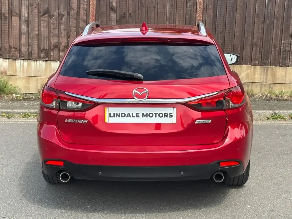 Begagnad Mazda 6 2015 Röd Kombi