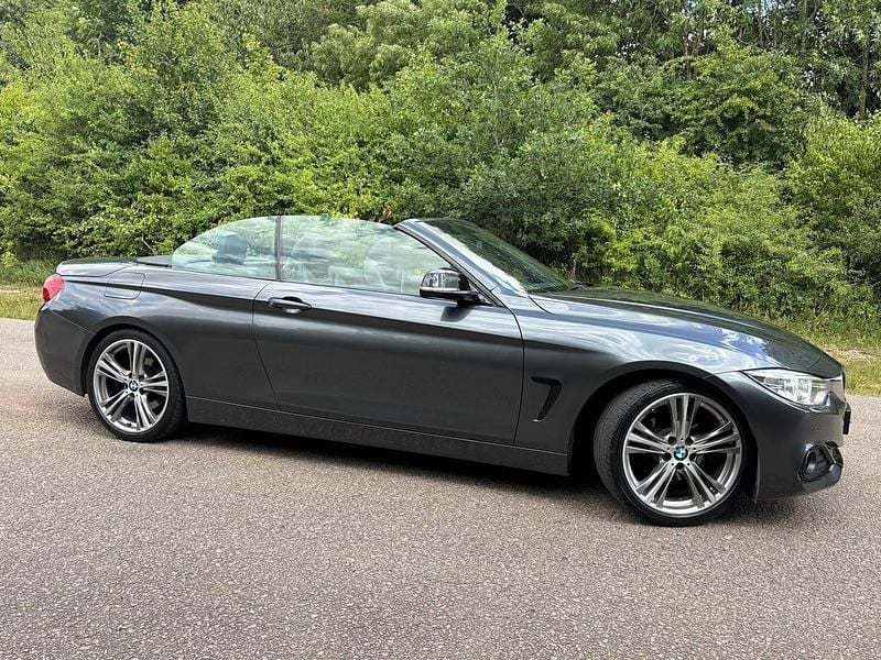 Used BMW 420 Sport Line 2014 Grey Cabriolet